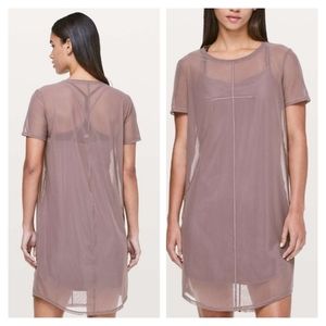 Lululemon Ready To Reach Dress Antique Dark